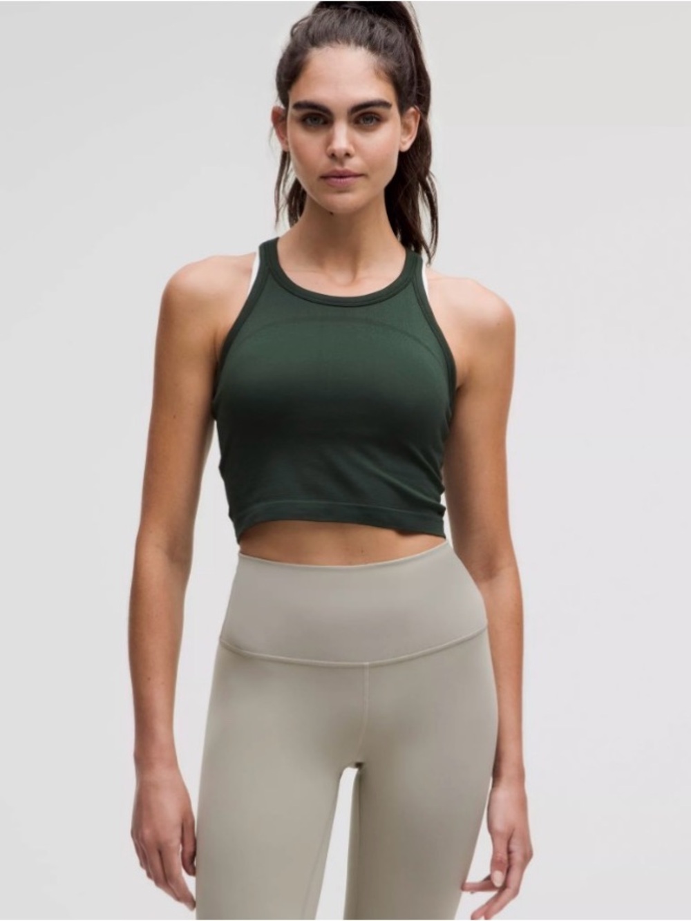 Lululemon Swiftly Tech Cropped Racerback Tank Top 2.0 NWT